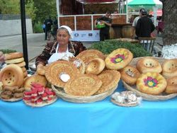 Uzbek bread kitchen